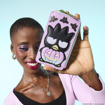 Sanrio Badtz-Maru Pumpkin Card Holder, , hi-res view 2